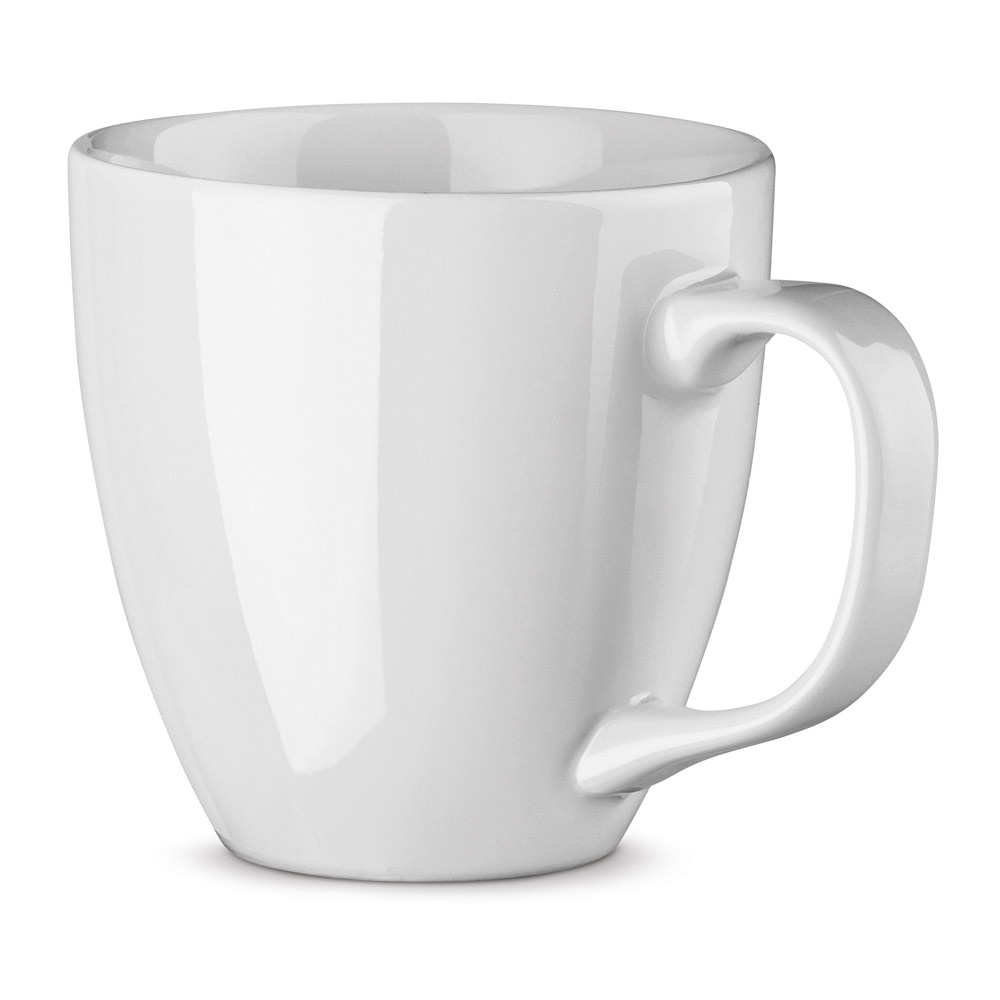 Porcelanowy kubek o pojemności do 450 ml. Wyprodukowano w Europie. W celu personalizacji w Hydroglaze prosimy o kontakt z działem sprzedaży. Dostarczany w pudełku upominkowym